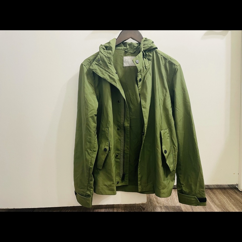 EVERLANE Cropped City Anorak Jacket Coat - Picture 3 of 6